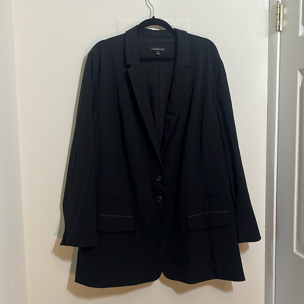 LANE BRYANT Black Blazer